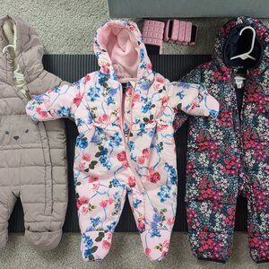 Toddler infant snowsuits cozy warm winter clothes